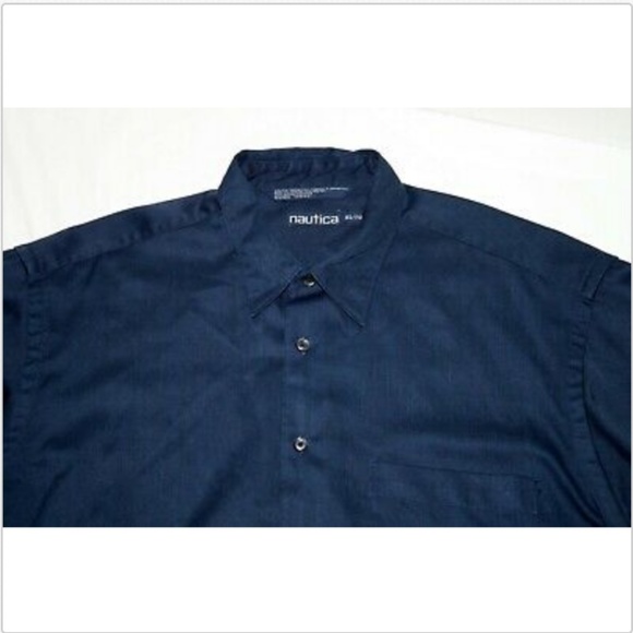 Nautica Long Sleeve Button Down Shirt Size XL - Picture 2 of 5